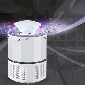 MoustiKill- Lampe Électrique Anti-Moustiques à Lumière LED et Aspiration Puissante
