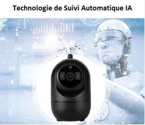Caméra de Surveillance Ingénieuse: Caméra IP WIFI - Suivi Automatique - Surveillance et Sauvegarde À Distance